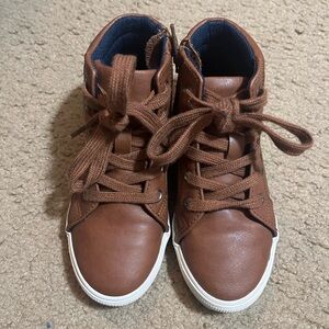 Cat and Jack Brown High-Top Kids Shoes